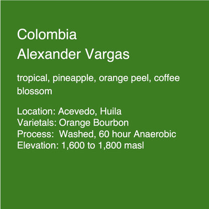 Colombia Orange Bourbon - Microlot