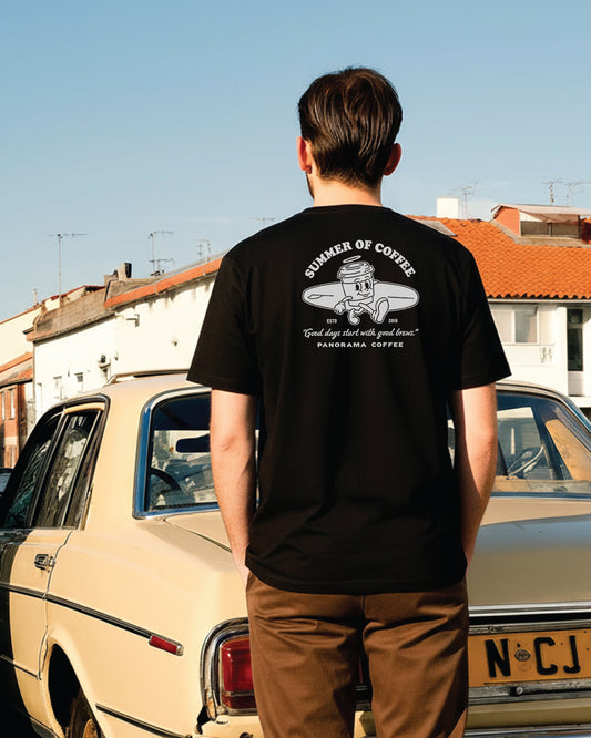 Summer of Coffee T-Shirt - Black